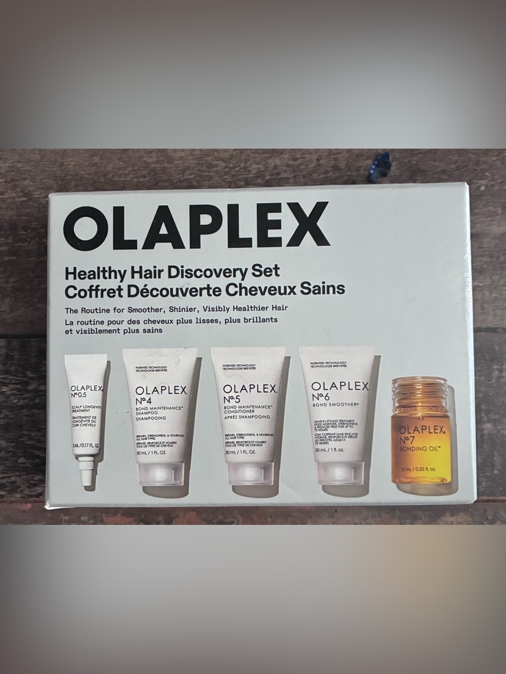 OLAPLEX Healthy Hair Discovery Set 5-Piece Mini Hair Care Set NEW Sealed